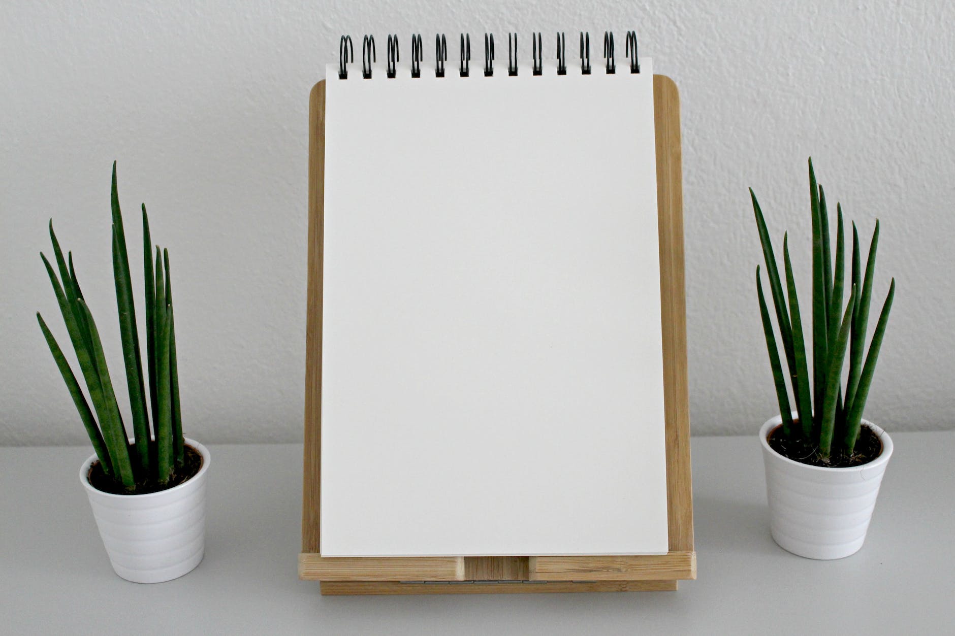 white drawing book